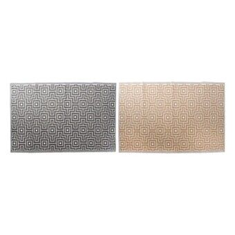 Carpet DKD Home Decor Grey Polypropylene (PP) (2 pcs)