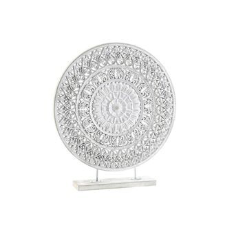 Decorative Figure DKD Home Decor Metal Mandala MDF Wood (37 x 7 x 42 cm)