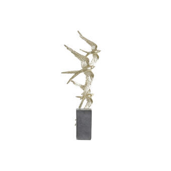 Decorative Figure DKD Home Decor Black Resin (20 x 9.5 x 55 cm)