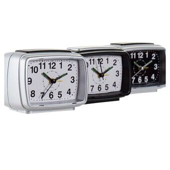 Table clock DKD Home Decor Vintage PVC (3 pcs) (11 x 7 x 8 cm)