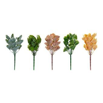 Bouquets DKD Home Decor Yellow Green (5 pcs)