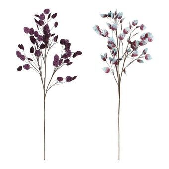 Bouquets DKD Home Decor Blue EVA (Ethylvynilacetate) Lilac (2 pcs) (40 x 40 x 133 cm)