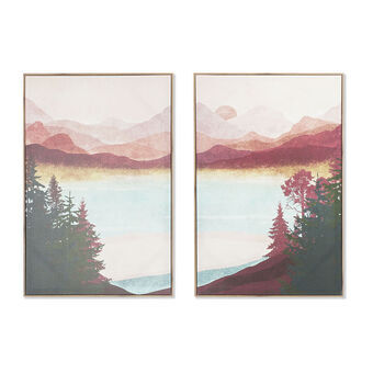 Painting DKD Home Decor (60 x 3 x 90 cm) (2 pcs)