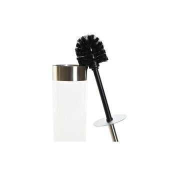 Toilet Brush DKD Home Decor Silver polystyrene (8,8 x 24,5 x 35,3 cm)