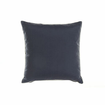 Cushion DKD Home Decor Navy Blue (40 x 10 x 40 cm)