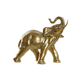 Decorative Figure DKD Home Decor Elephant Resin (35 x 16 x 30 cm)