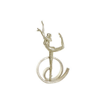 Decorative Figure DKD Home Decor Golden Resin Modern Ballet (25 x 12,5 x 42,5 cm)