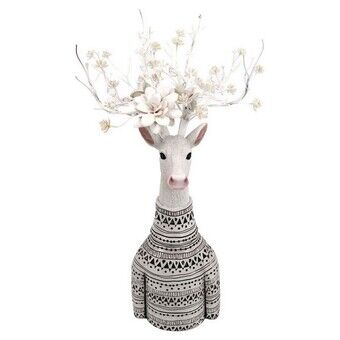 Decorative Figure DKD Home Decor Metal Resin Reindeer (38 x 42 x 54 cm) (2 pcs)