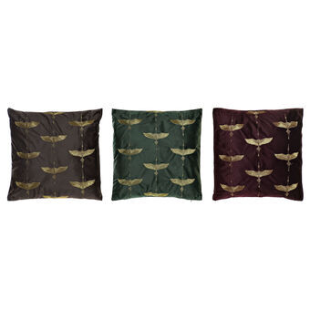 Cushion DKD Home Decor Polyester Bird Oriental (3) (45 x 15 x 45 cm) (3 Units)