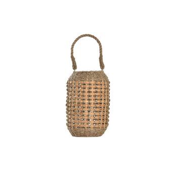 Lantern DKD Home Decor Natural Fibre (21 x 21 x 31 cm)