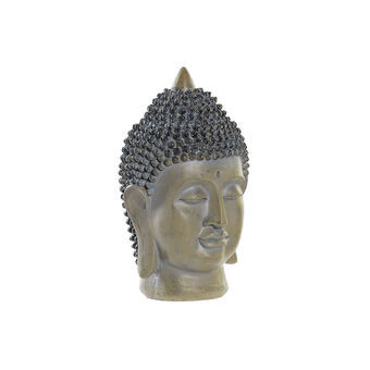 Decorative Figure DKD Home Decor Buddha Resin Light grey (16 x 15 x 25 cm)