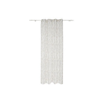 Curtain DKD Home Decor Polyester White Green (140 x 270 cm)