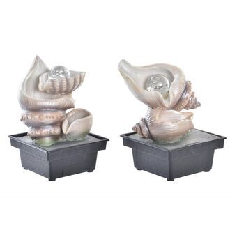 Garden fountain DKD Home Decor Resin Oriental (2 Units) (13 x 13 x 19 cm)