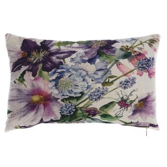 Cushion DKD Home Decor Polyester Cotton Aluminium Multicolour Shabby Chic (50 x 10 x 30 cm)