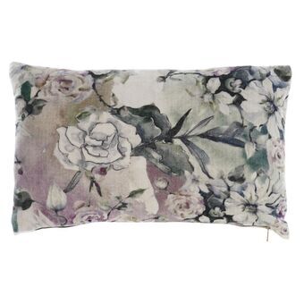 Cushion DKD Home Decor Polyester Cotton Aluminium Multicolour Shabby Chic (50 x 10 x 30 cm)