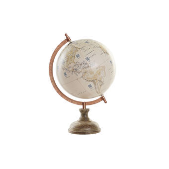 Globe DKD Home Decor Brown PVC Mango wood (23 x 20 x 33 cm)