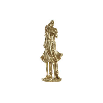 Decorative Figure DKD Home Decor Golden Resin (15,3 x 10 x 38 cm)