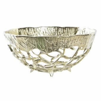 Centerpiece DKD Home Decor Golden Aluminium (30 x 30 x 14 cm)