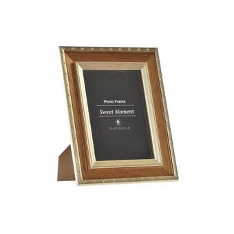 Photo frame DKD Home Decor Crystal Golden MDF Wood (24 x 2,2 x 29 cm)