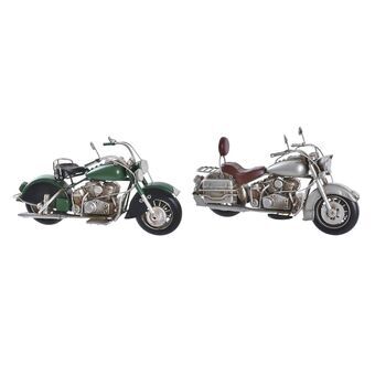 Decorative Figure DKD Home Decor Motorbike (27,5 x 11 x 15 cm) (2 Units)