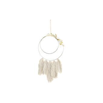 Hanging decoration DKD Home Decor Metal Fibre Boho (30 x 2,5 x 75 cm)