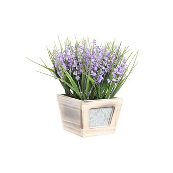 Decorative Plant DKD Home Decor Lilac MDF PE (24 x 24 x 24 cm)