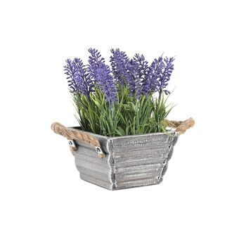 Decorative Plant DKD Home Decor Wood Lilac PE (15 x 15 x 20 cm)