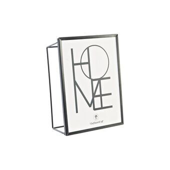 Photo frame DKD Home Decor Crystal Black Metal (15,5 x 6 x 20,5 cm)