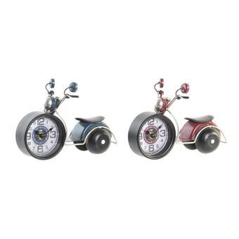 Table clock DKD Home Decor Motorbike Iron Vintage (22,5 x 12 x 16,5 cm)