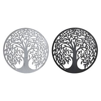 Wall Decoration DKD Home Decor Tree Metal Traditional (2 Units) (40 x 1 x 40 cm)