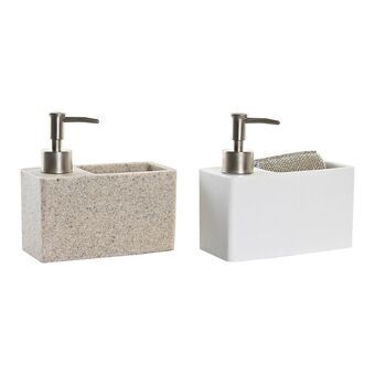 Soap Dispenser DKD Home Decor Kitchen 2 Units (15 x 7,5 x 15 cm)