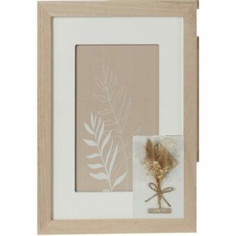 Photo frame DKD Home Decor Crystal Natural Shabby Chic (10 x 1 x 15 cm) (17 x 1 x 22 cm)