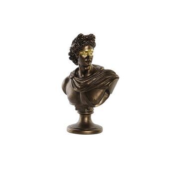 Decorative Figure DKD Home Decor Apollo Copper Resin Bust (23,5 x 15 x 36 cm)