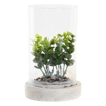 Decorative Plant DKD Home Decor Crystal PE (2 Units) (12 x 12 x 18 cm)