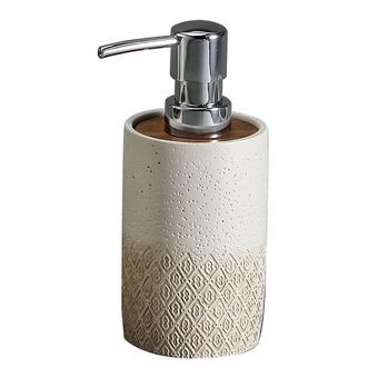 Soap Dispenser DKD Home Decor Resin Acacia (7 x 7 x 18 cm) (7 x 7 x 16,5 cm)