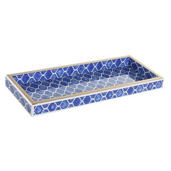 Valet Tray DKD Home Decor Mosaic MDF Wood (30 x 12 x 2,5 cm)