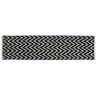 Carpet DKD Home Decor Zigzag Bicoloured Urban (60 x 240 x 1 cm)