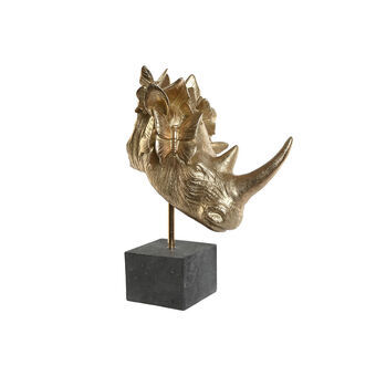 Decorative Figure Home ESPRIT Black Golden 33 x 24 x 43,5 cm