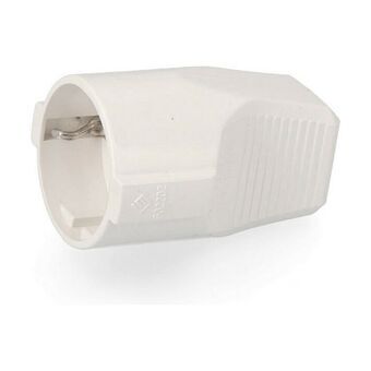 Plug socket EDM Aerial White 2400 W 16 A