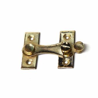 Door Hasp EDM H-shaped Right Brass (6 cm)