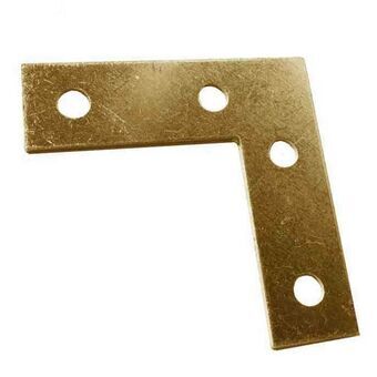 Set square EDM Flat Stainless steel Bronze (120 x 17 x 1,2 mm)