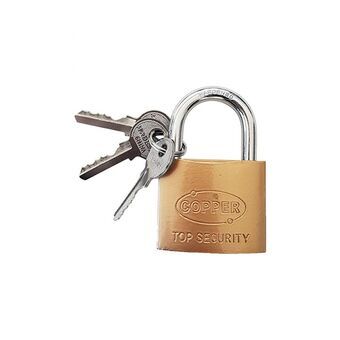 Key padlock EDM Brass Short (5 cm)