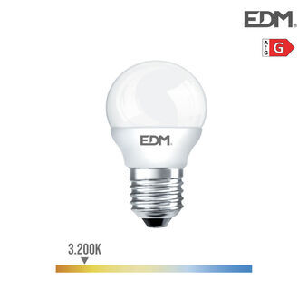 LED lamp EDM E27 5 W G 400 lm (3200 K)