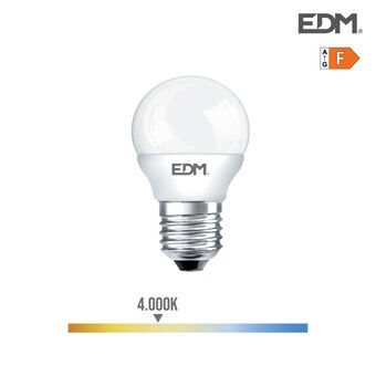 LED lamp EDM 7 W E27 F 600 lm (4,5 x 8,2 cm) (4000 K)