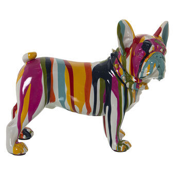 Decorative Figure Alexandra House Living Multicolour Plastic Dog Paint 13 x 26 x 24 cm