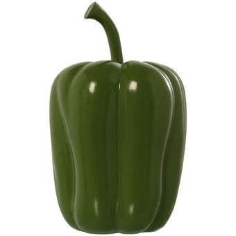 Decorative Figure Alexandra House Living Green Ceramic Pepper 24 x 23 x 40 cm