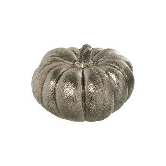 Decorative Figure Alexandra House Living Ceramic Pumpkin Silver 23 x 23 x 16 cm