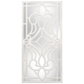 Decorative altarpiece Alexandra House Living White Wood Worn 4 x 76 x 41 cm