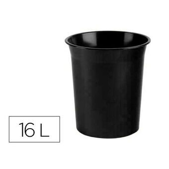 Rubbish bin Archivo 2000 2001AM NE Plastic Black 18 L