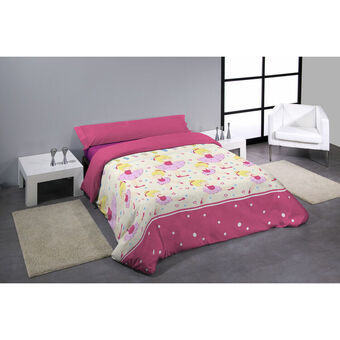 Duvet cover set Hosteline BAILA Pink Single 2 Pieces